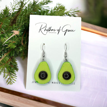 Add Some Avo-Love to Your Look with Avocado Dangle Earrings! 🥑
