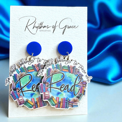 Librarian Earrings: Your New Favorite Accessory! 📚 - Rhythms of Grace Creative