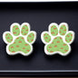 Vibrant Paw Print Studs – A Purr-fect Gift!
