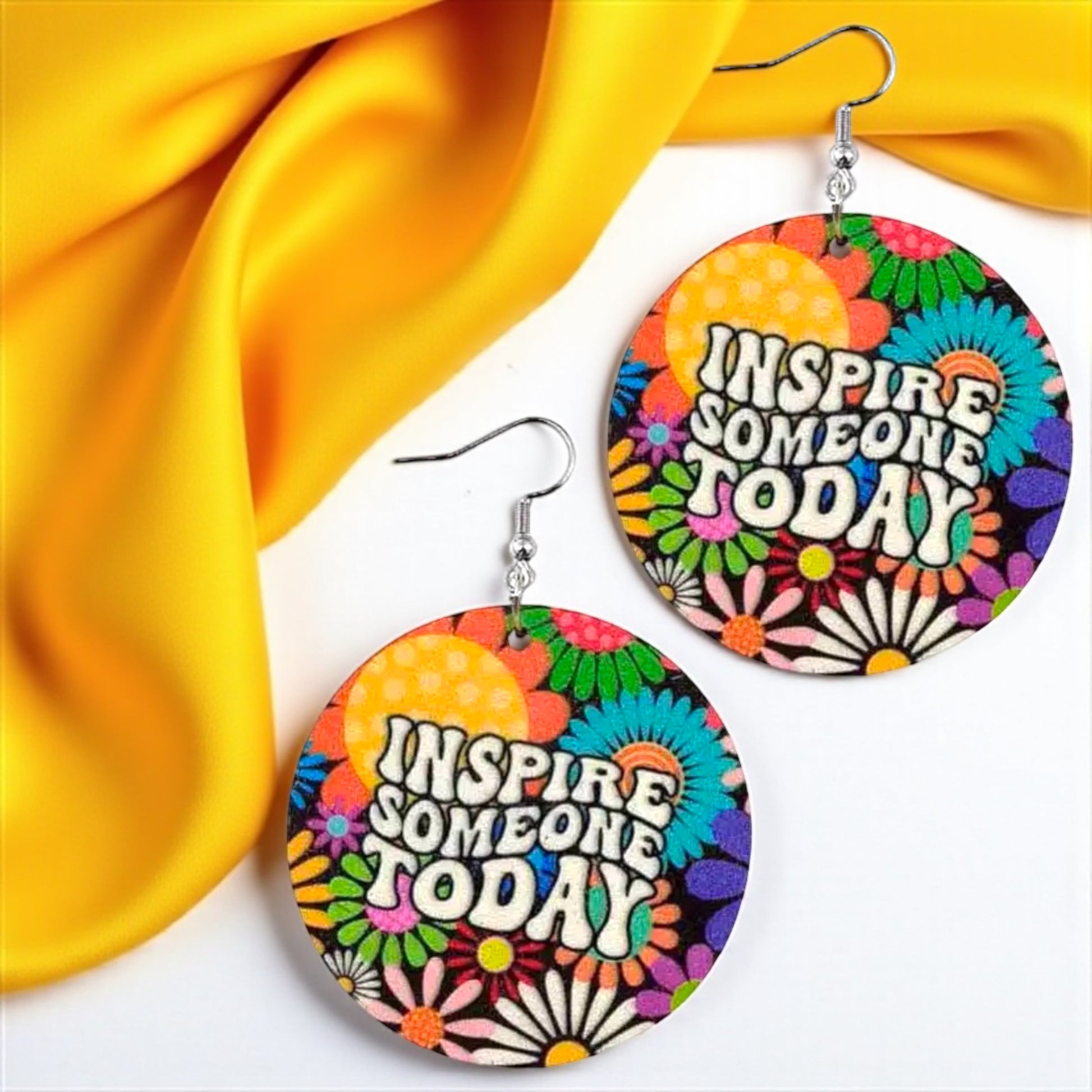 Kindness Earrings Collection: Spread Love & Positivity! 🌈 - Rhythms of Grace Creative
