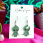 Embrace the Universe with Our Green Alien Earrings! 👽