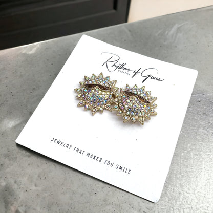 Stunning Sunshine Stud Earrings