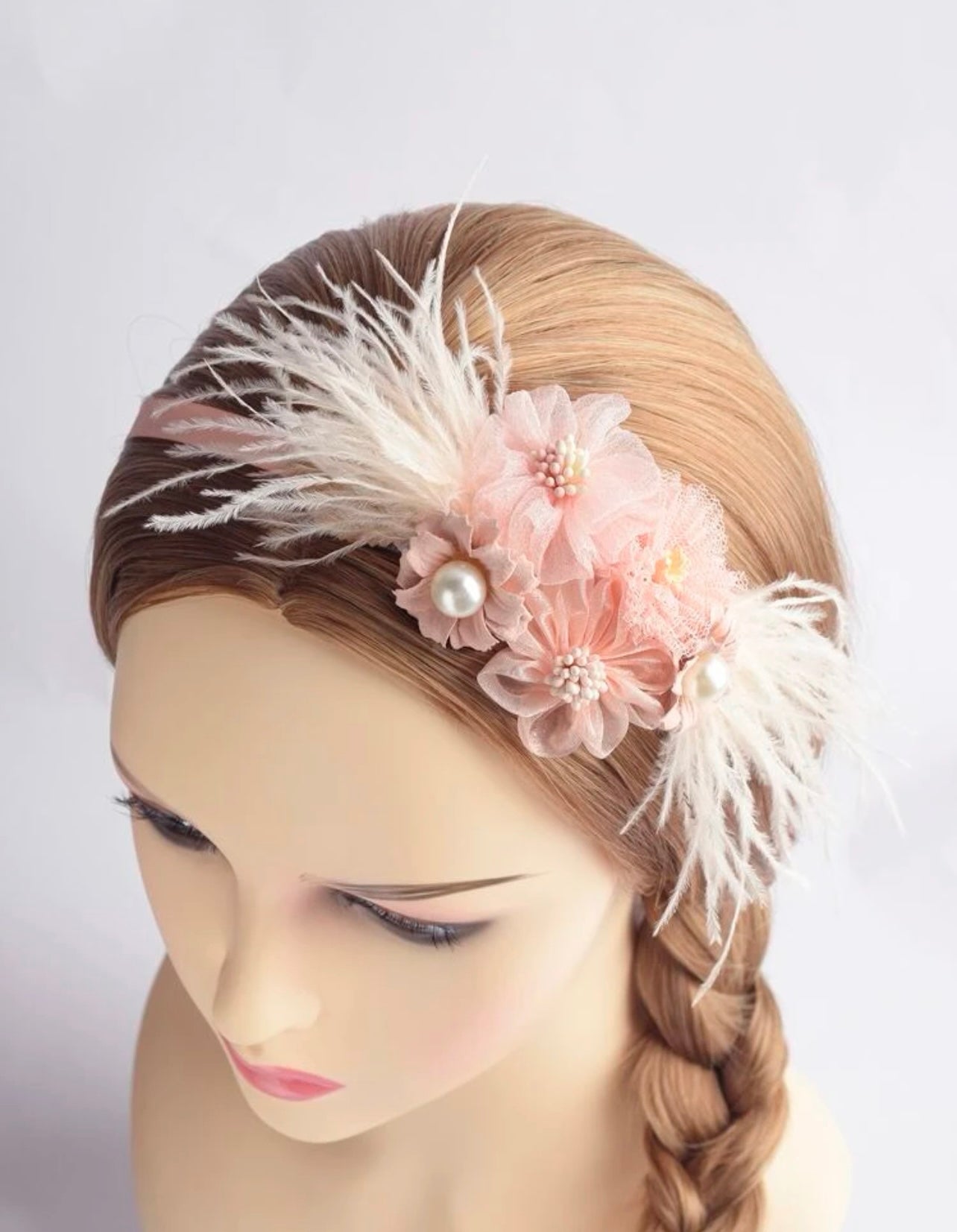 Fabulous Pink Feather Headband: Sparkle & Style for Every Occasion! - Rhythms of Grace Creative