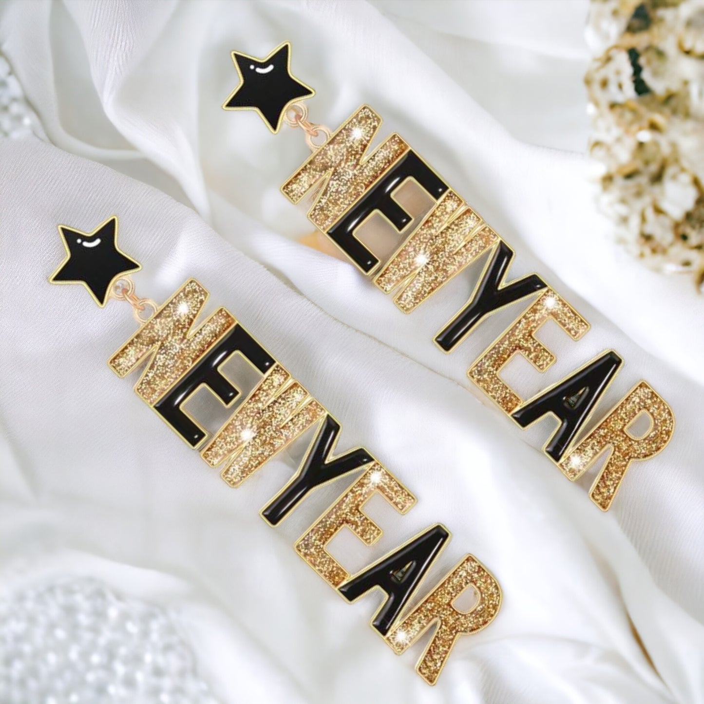 Sparkle Into the New Year with Dazzling Earrings! 🌟