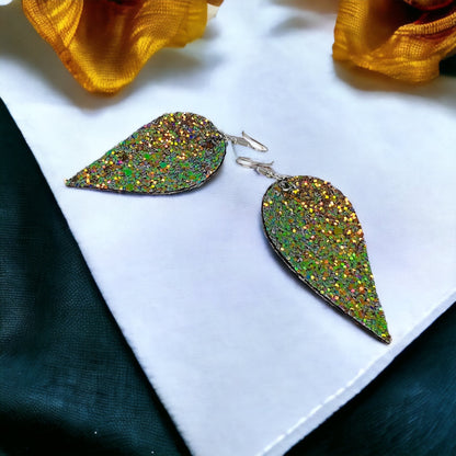 Glitter Teardrop Earrings – Where Sparkle Meets Sass ✨ - Rhythms of Grace Creative