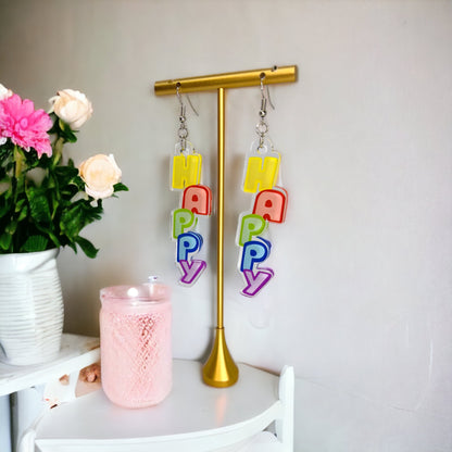 Joyful Vibes Only: Happy Earrings for Every Celebration! - Rhythms of Grace Creative