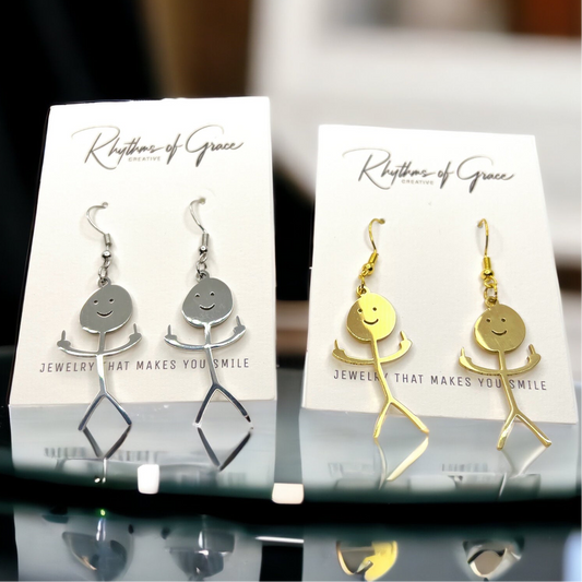 DILLIGAF Dangle Earrings: Sassy Statements for Fearless Fashion! - Rhythms of Grace Creative