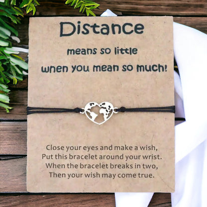 Love Knows No Bounds: Heartfelt Wish Bracelet!