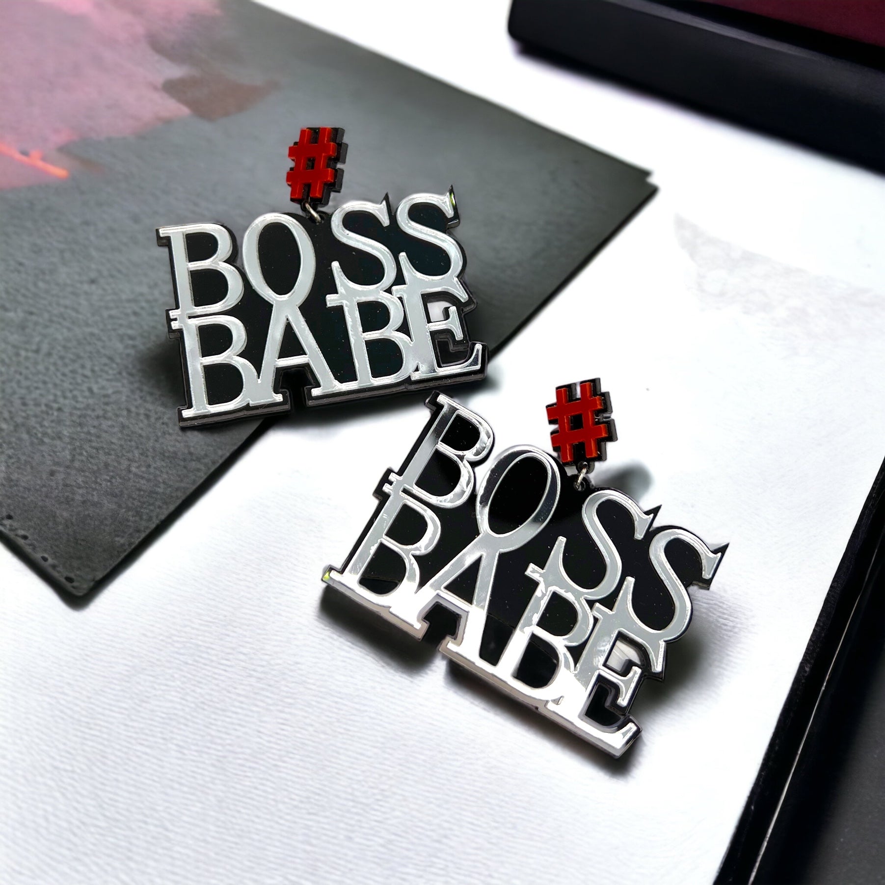 Boss Babe Bling: Sassy Girl Power Earrings to Elevate Your Style! - Rhythms of Grace Creative