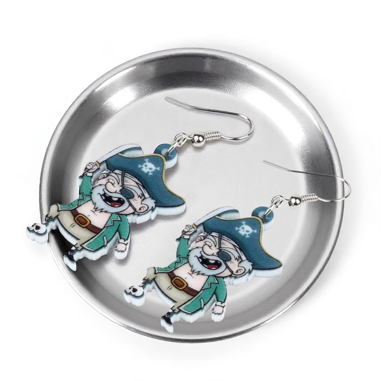Ahoy, Style! Adorable Pirate Dangle Earrings for Landlubbers & Buccaneers!