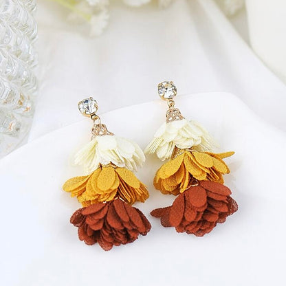 Tiered Tassel Earrings: Autumn Vibes, All Year Round!