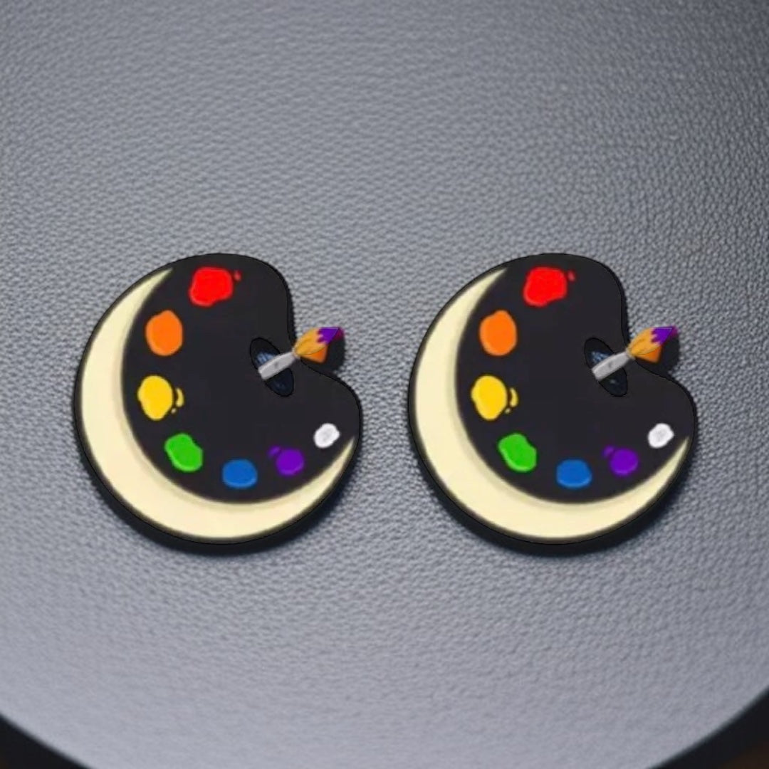 Artistic Vibes: Unique Stud Earrings for Creative Souls!