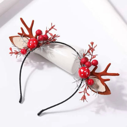Whimsical Woodland Antler & Flower Headband – Unleash Your Inner Nymph - Rhythms of Grace Creative