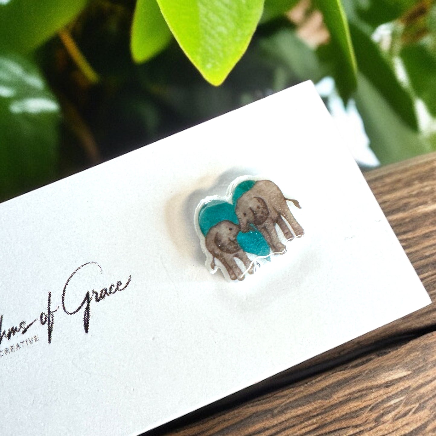 Adorable Elephant Stud Earrings - Two Delightful Designs! 