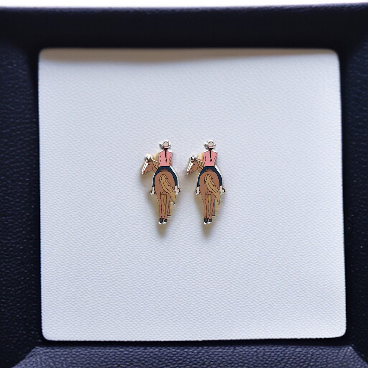 Hoofin' It in Style: Adorable Horse Stud Earrings!