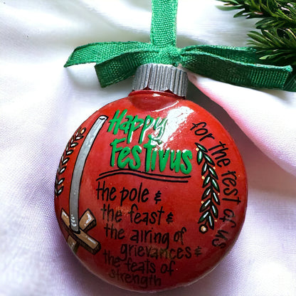 Christmas Ornament: Happy Festivus! For the Rest of Us!