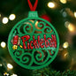 Christmas Ornament: Pickleball Ornament