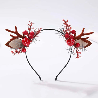 Whimsical Woodland Antler & Flower Headband – Unleash Your Inner Nymph - Rhythms of Grace Creative