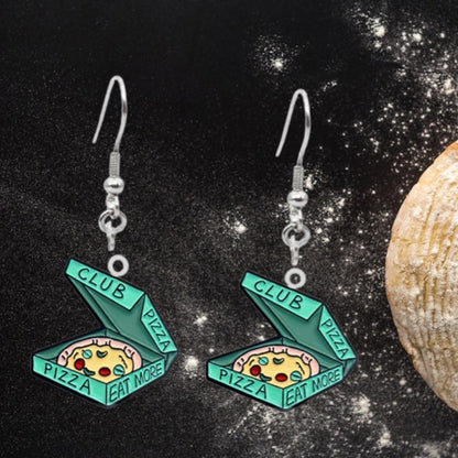 Pizza Your Heart Out: Adorable Pizza Earrings for Food Lovers! 🍕