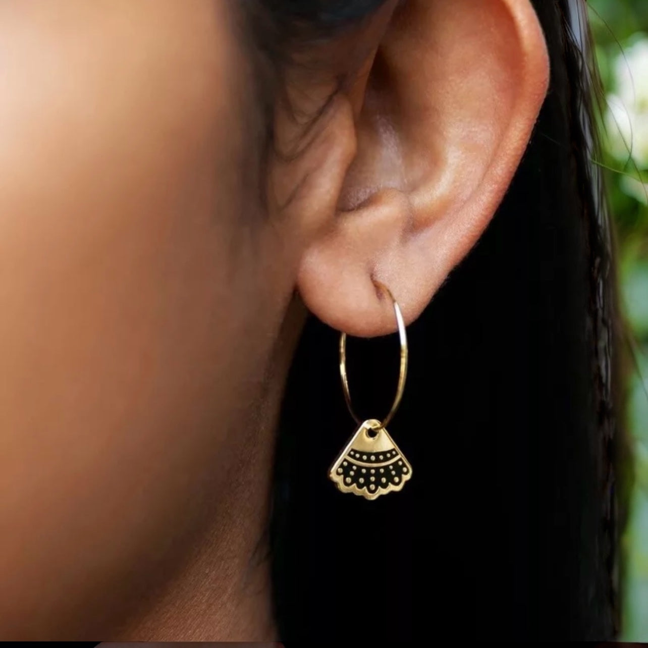 Delicate Dissent Hoop Earrings – Channel Your Inner RBG with Bold Elegance!