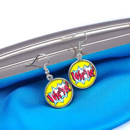 Superhero Sparkle: Dangle Earrings for Everyday Adventure!