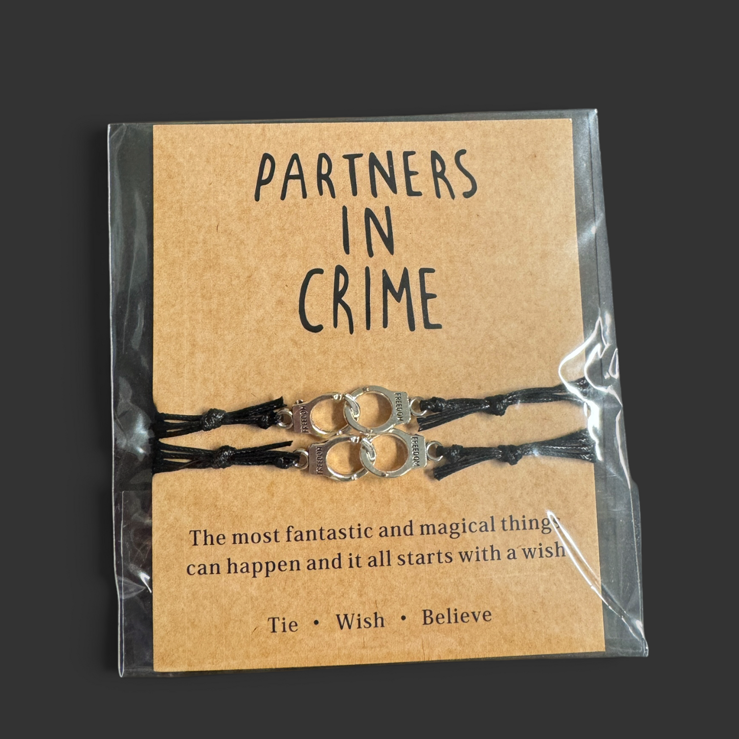 Besties for Life: Partners in Crime Bracelet Set!