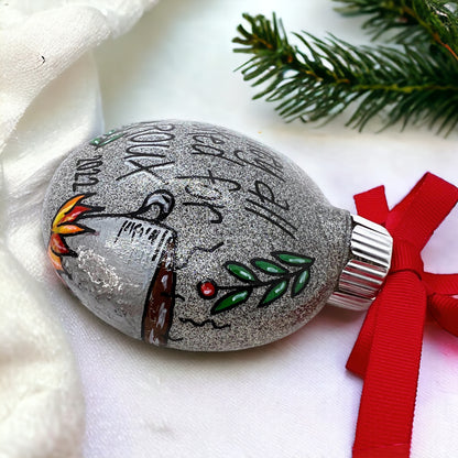 Cajun Christmas Ornament: "They All Asked for ROUX"