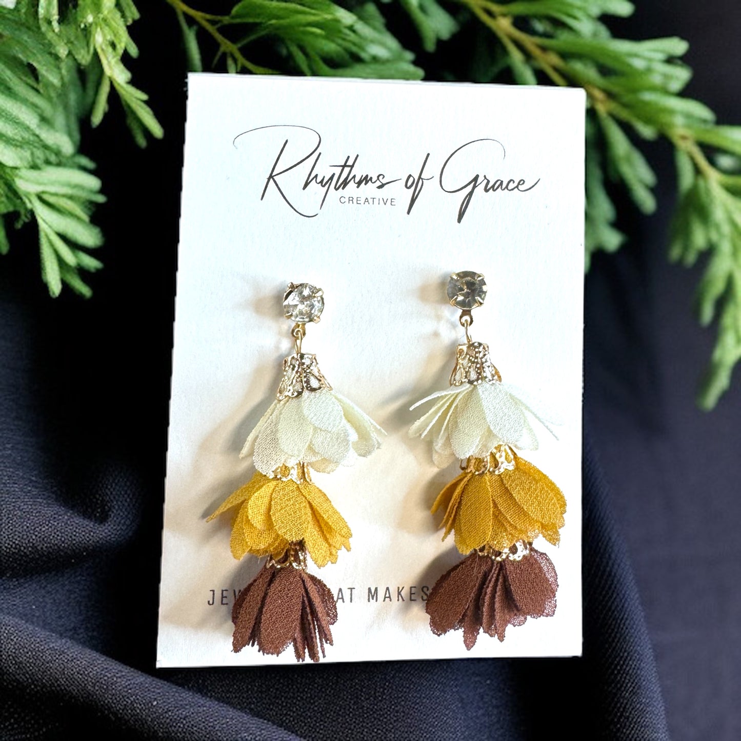 Tiered Tassel Earrings: Autumn Vibes, All Year Round!
