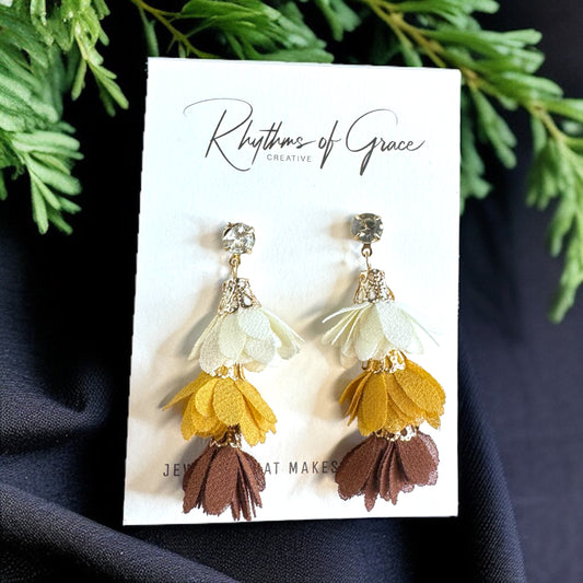 Tiered Tassel Earrings: Autumn Vibes, All Year Round!