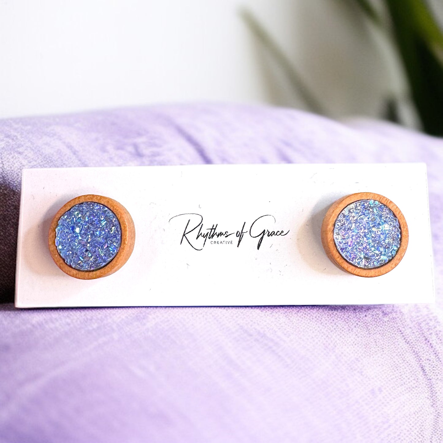 Sparkle & Shine: Faux Druzy Stud Earrings! ✨