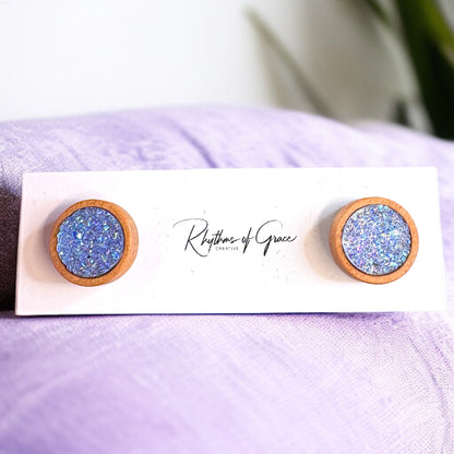 Sparkle & Shine: Faux Druzy Stud Earrings! ✨
