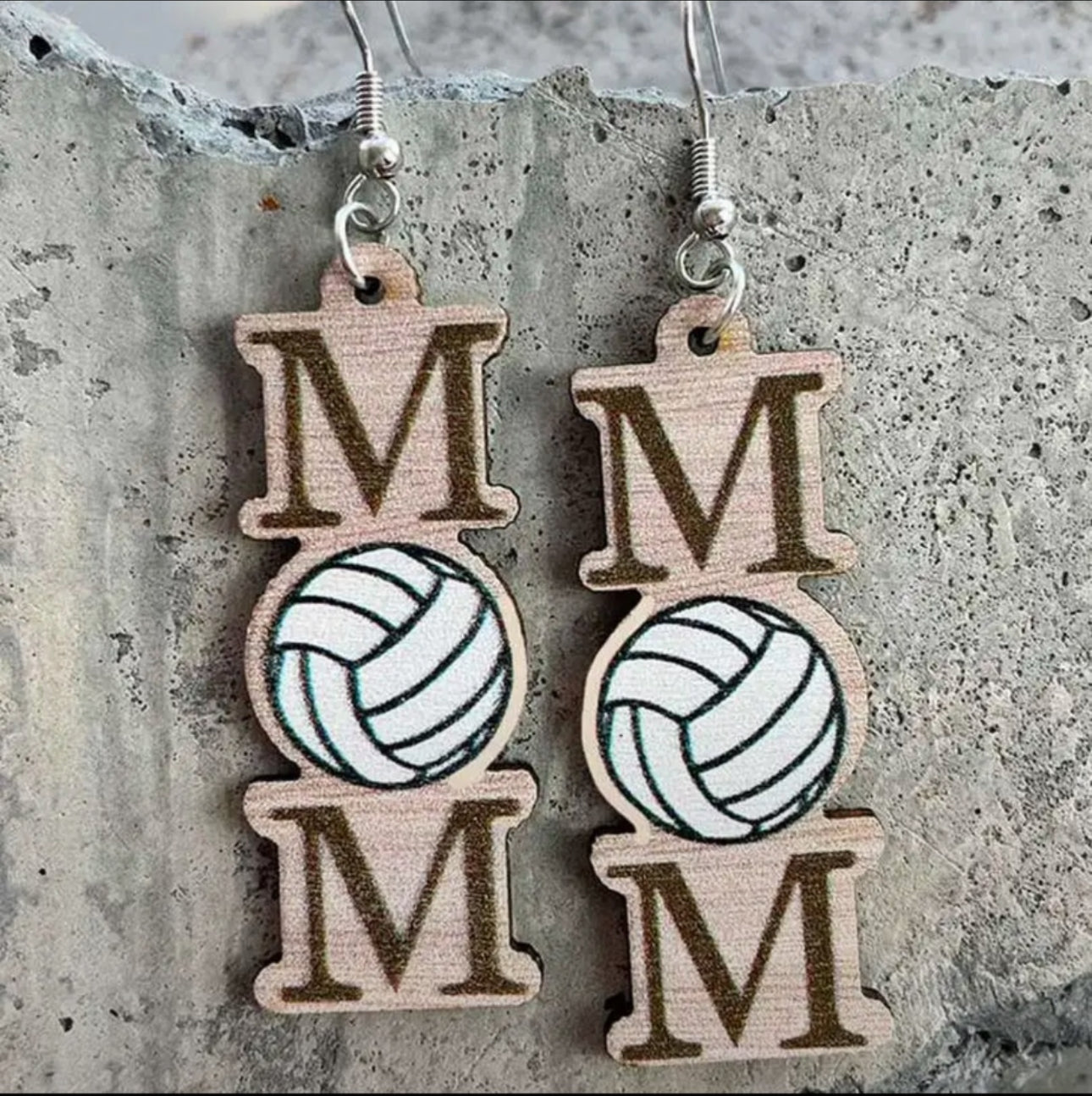 Score Style Points: Fun Sports Mom Dangle Earrings!