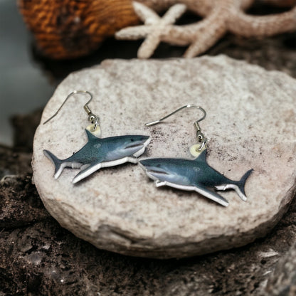 Shark-tastic Earrings: Dive into Style with JAWSome Accessories! - Rhythms of Grace Creative
