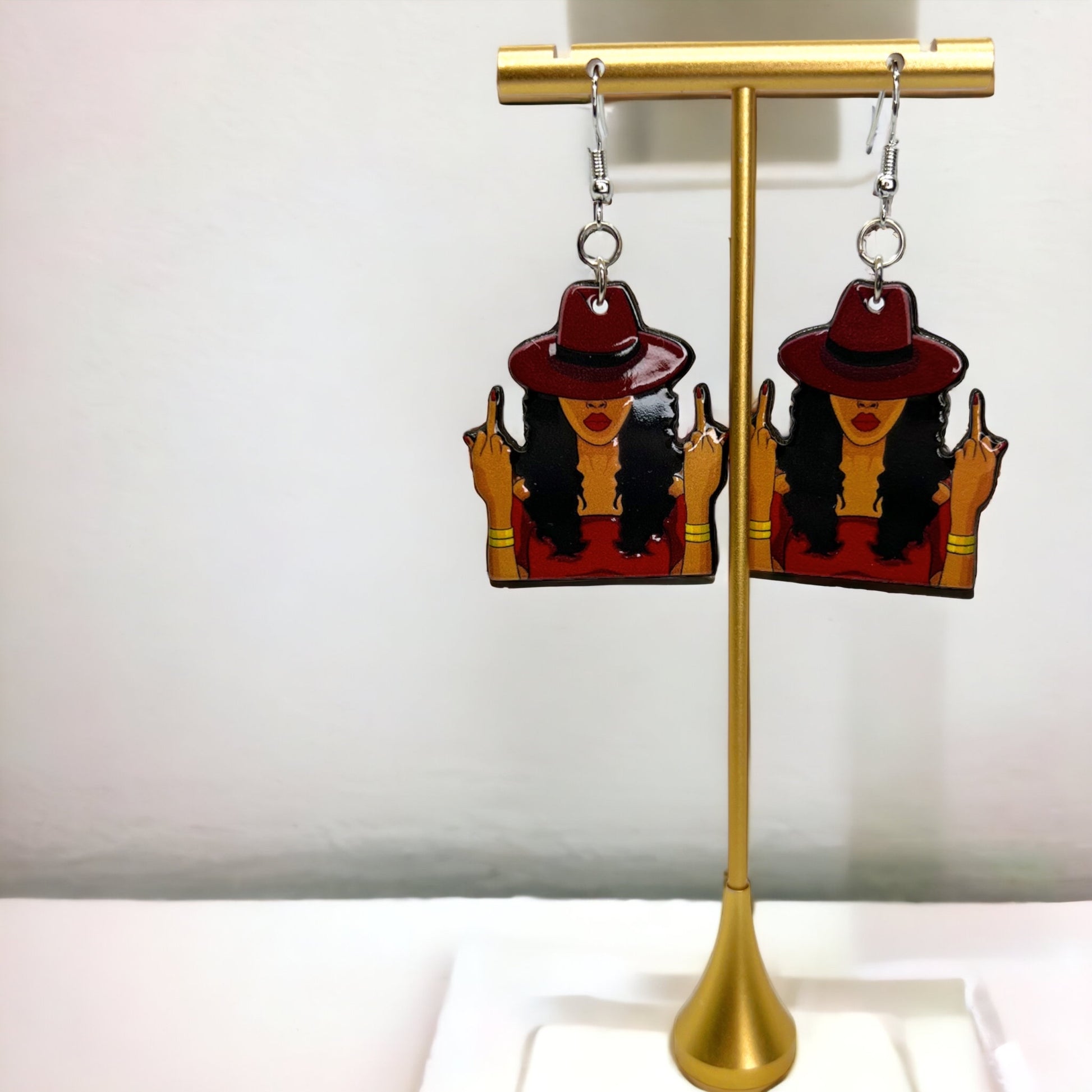 Sassy Queen Earrings - Unleash Your Inner Goddess! 🌟 - Rhythms of Grace Creative