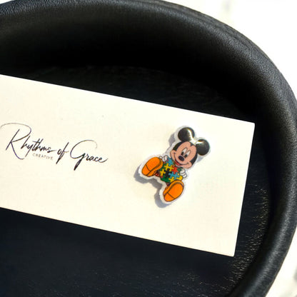 Stand Out for a Cause: Charming Autism Awareness Studs!