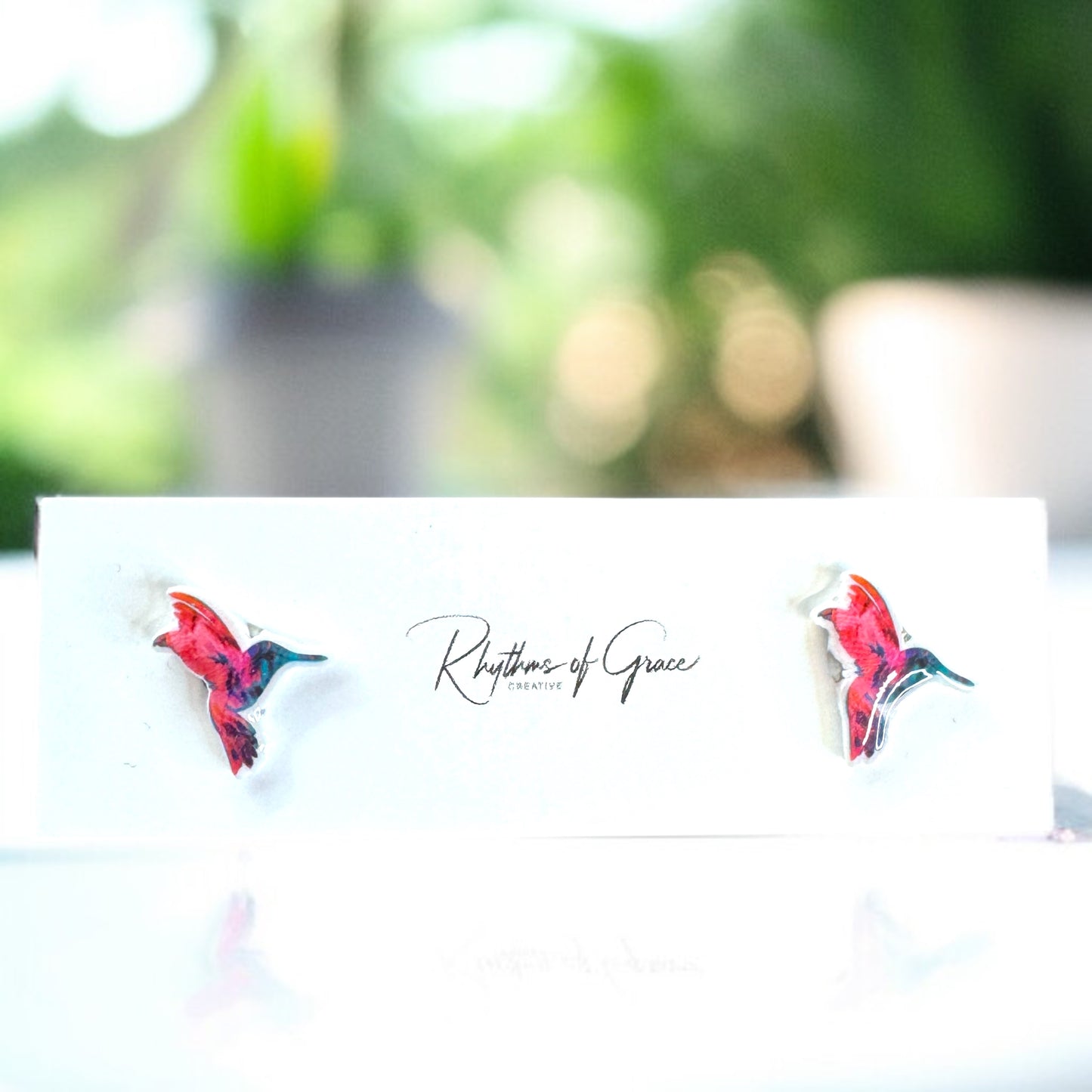 Flutter into Fashion with Hummingbird Stud Earrings!