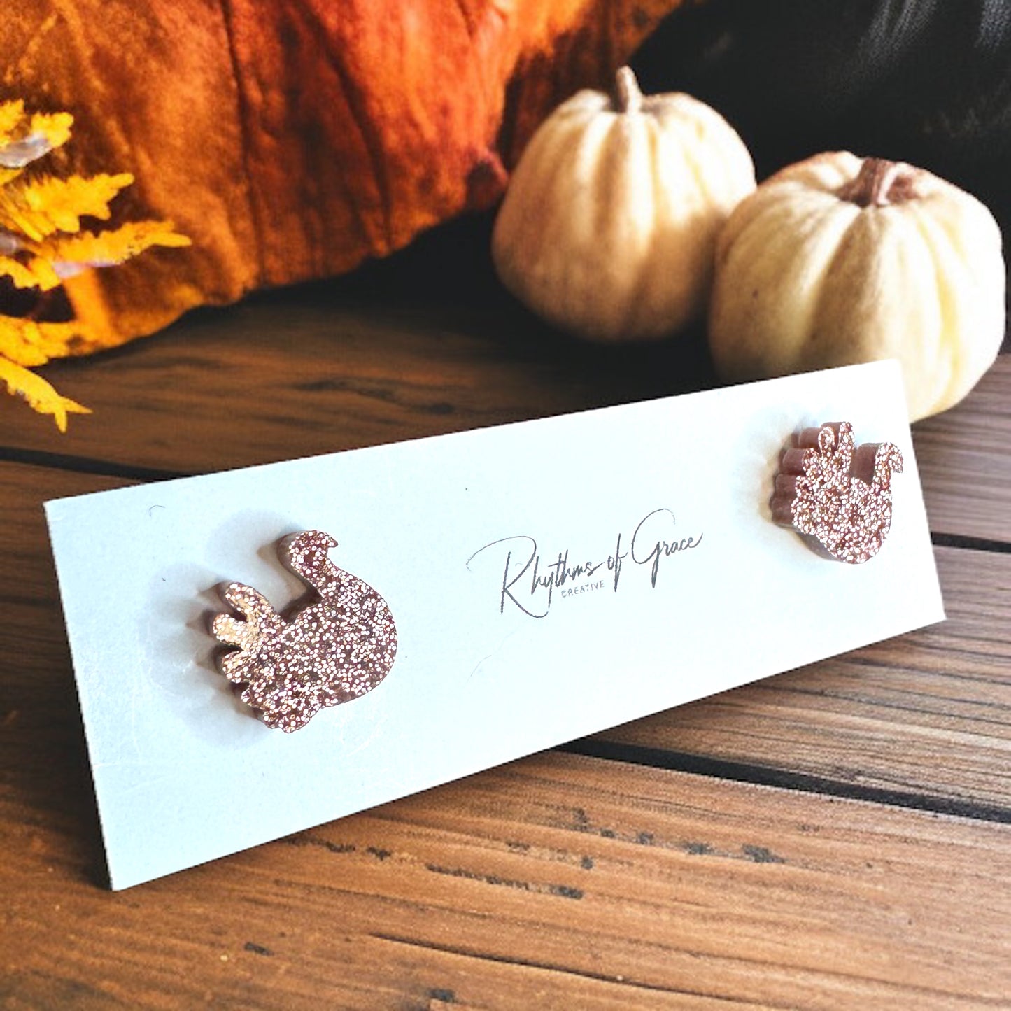 Sparkle and Shine This Thanksgiving with Our Festive Stud Earrings!