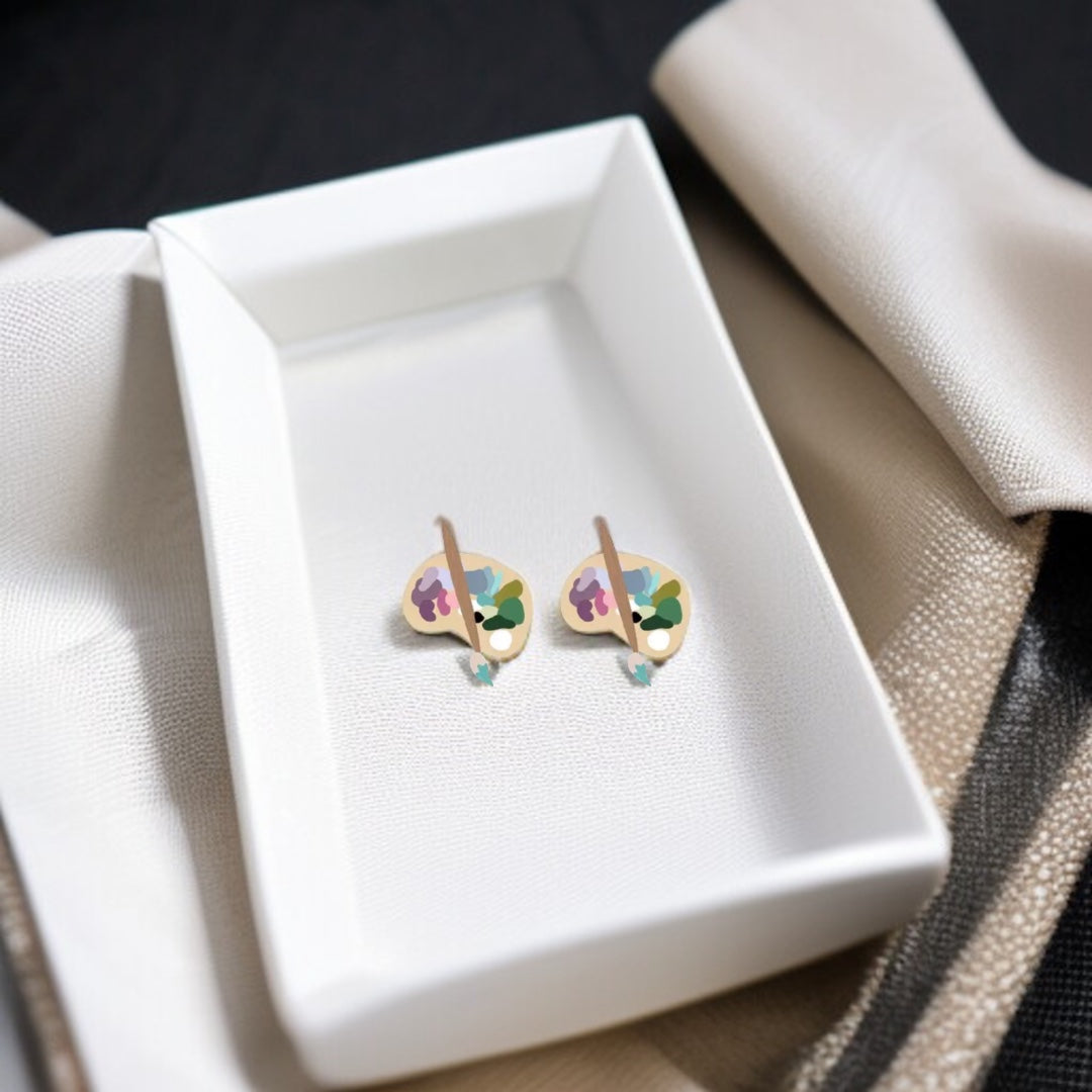 Artistic Vibes: Unique Stud Earrings for Creative Souls!