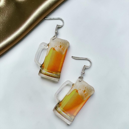 Cheers to Style: Beer Earrings for the Ultimate Brew Lover! 🍻