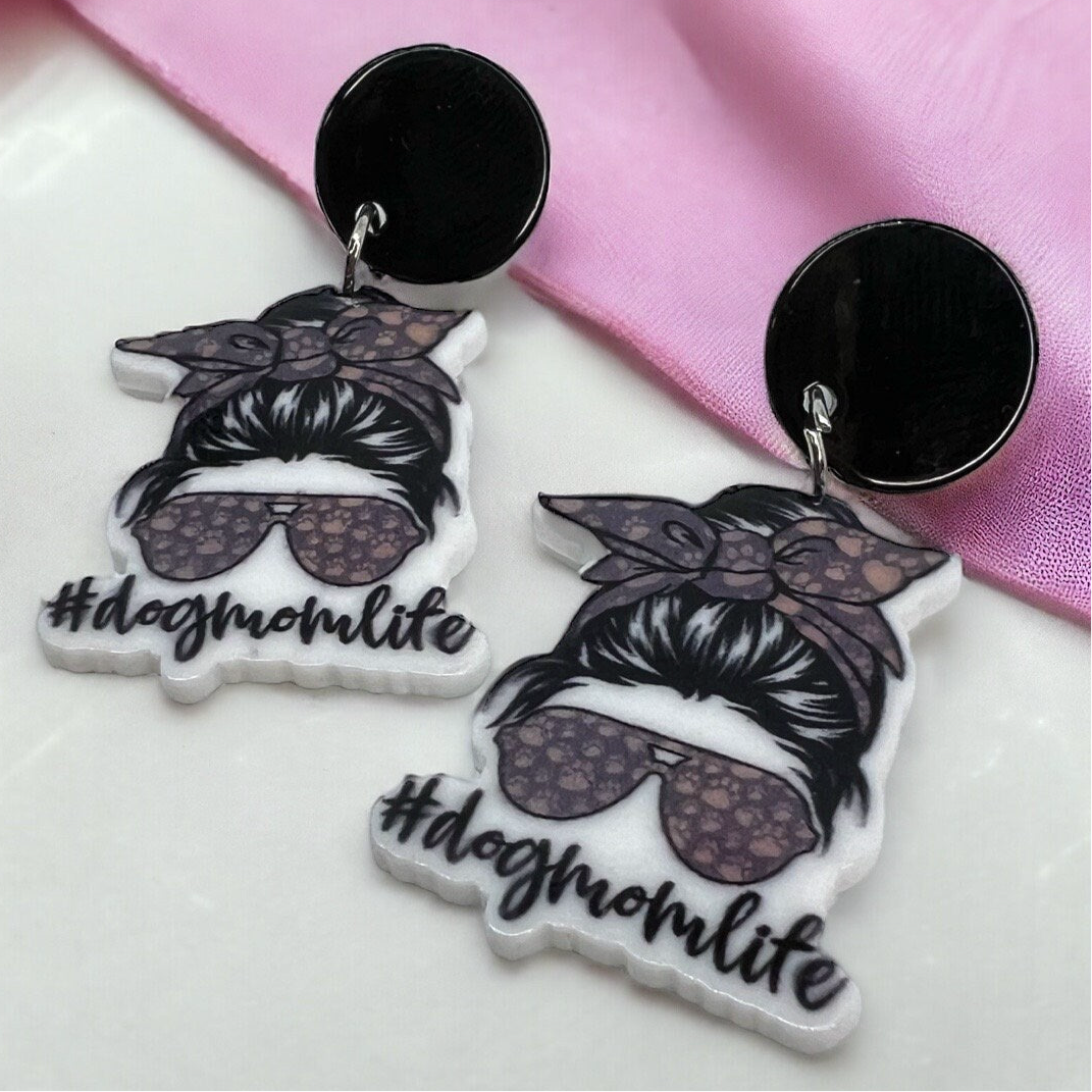 Dog Mom Earrings – Show Off Your Pup Pride! 🐶