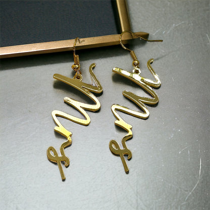 Say "I Do" to Style with Our Stunning MRS Bride Dangle Earrings! 🎉