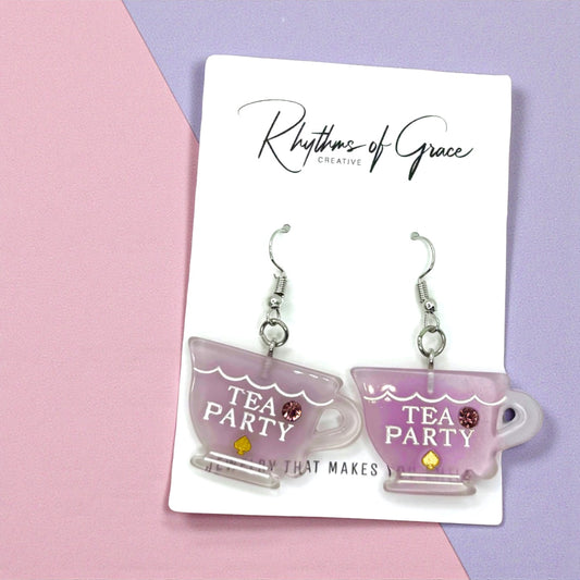 Tea-rific Charm: Sip in Style with Our Whimsical Tea Party Earrings!