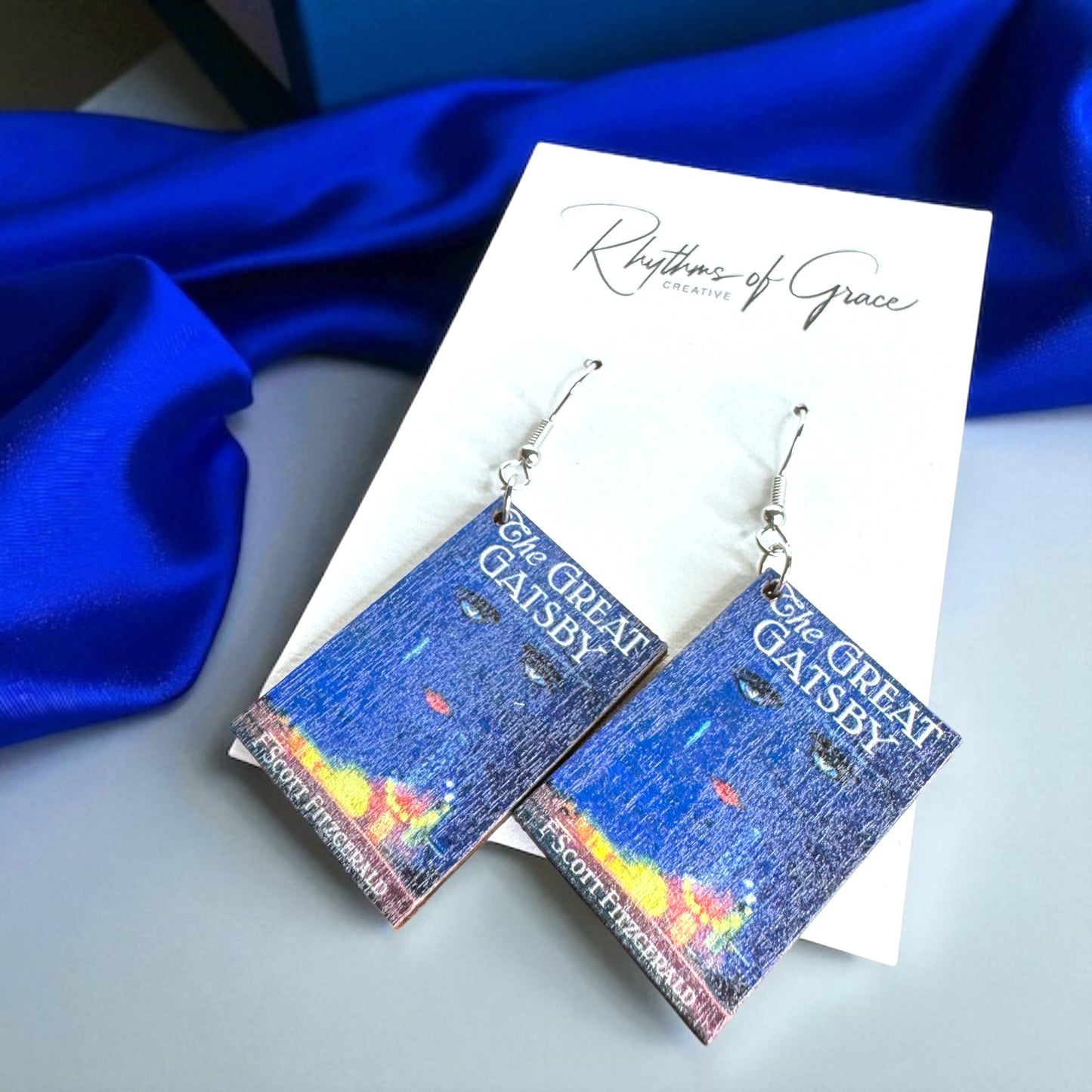 Book Earrings – The Perfect Accessory for Every Literary Lover! 📚 - Rhythms of Grace Creative