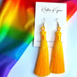 Tassel Power: Colorful Boho Dangle Earrings in 9 Vibrant Shades!