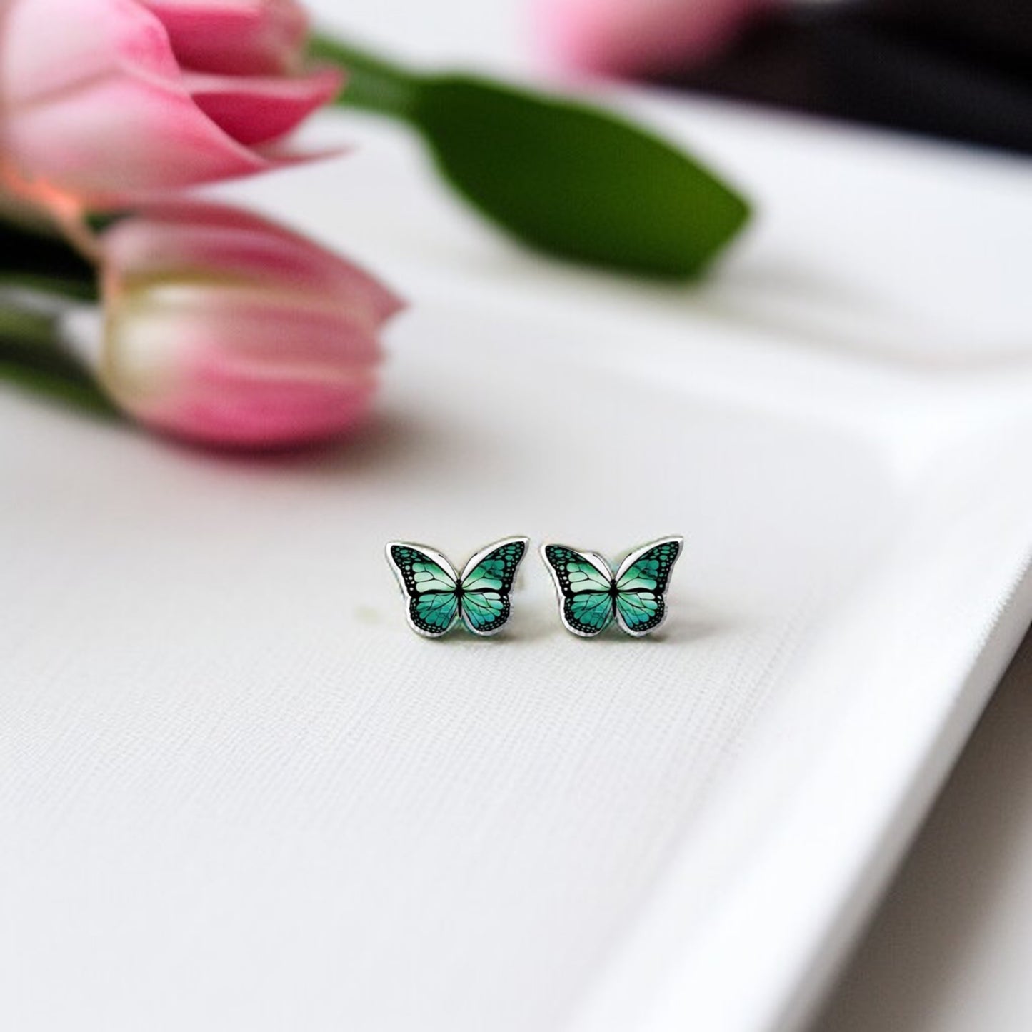 Flutter into Fashion with Our Butterfly Stud Earrings! 🌟