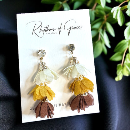 Tiered Tassel Earrings: Autumn Vibes, All Year Round!