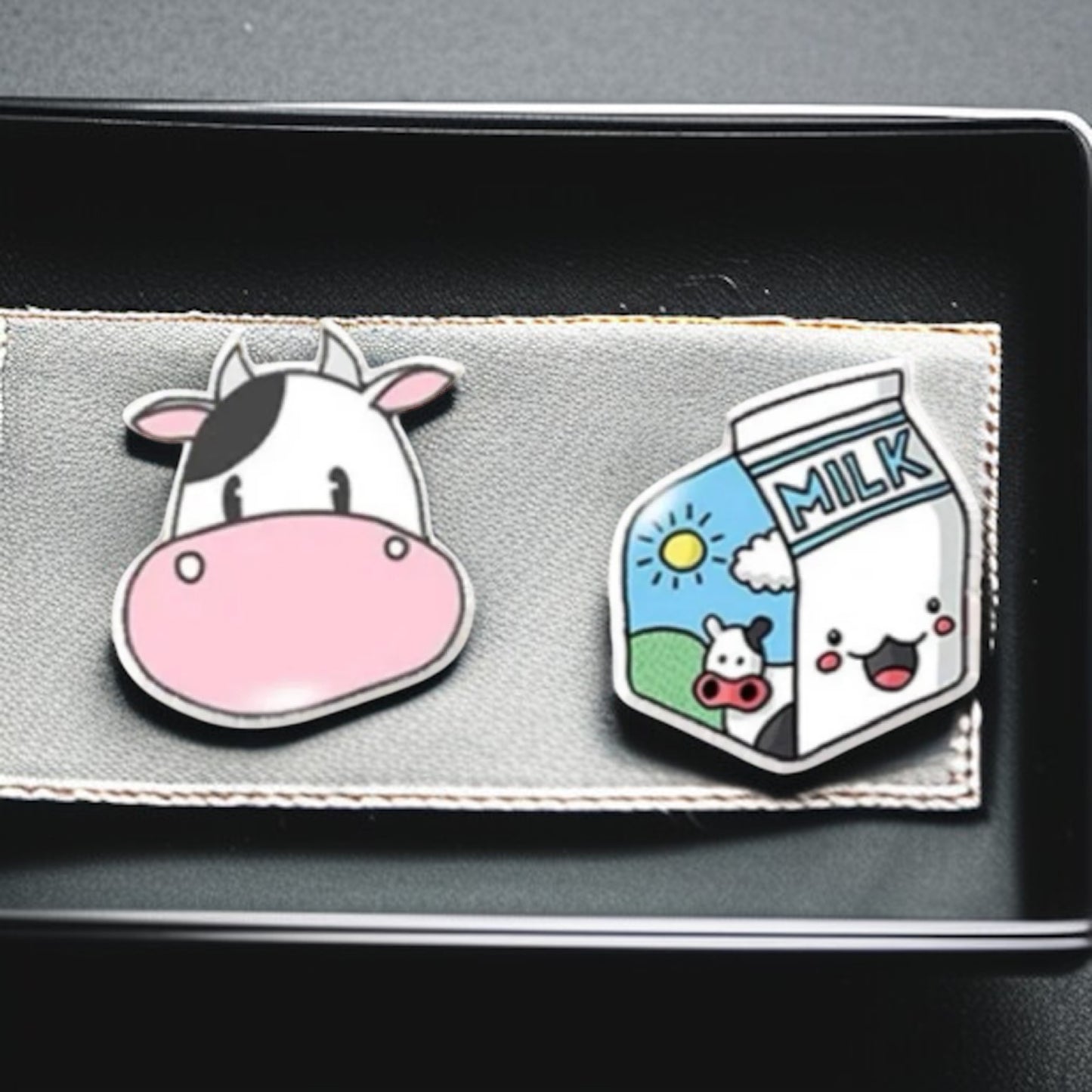 Adorable Duo Stud Earrings – Moo, Hop, and Delight! 🎉