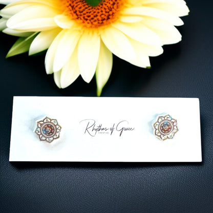 Zen Vibes Only: Yoga Stud Earrings for the Yogi in You!