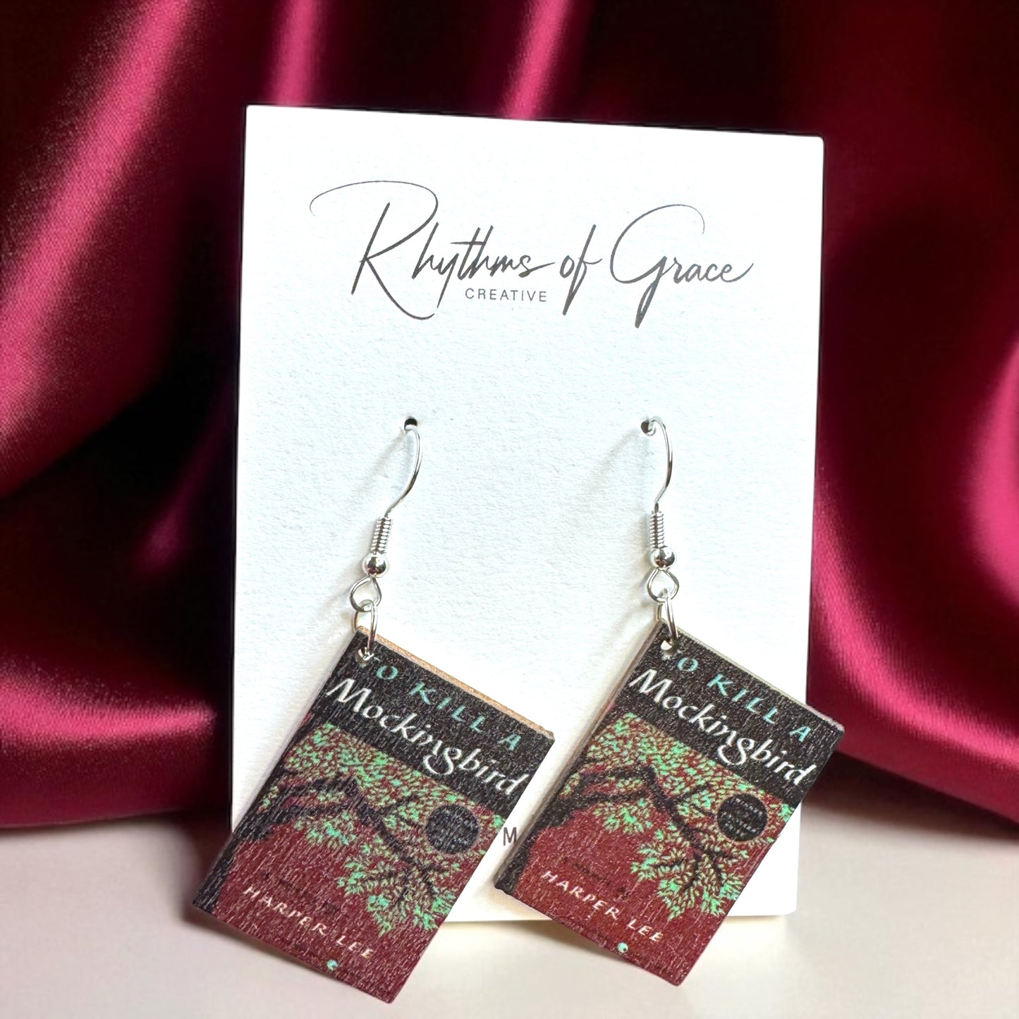 Book Earrings – The Perfect Accessory for Every Literary Lover! 📚 - Rhythms of Grace Creative