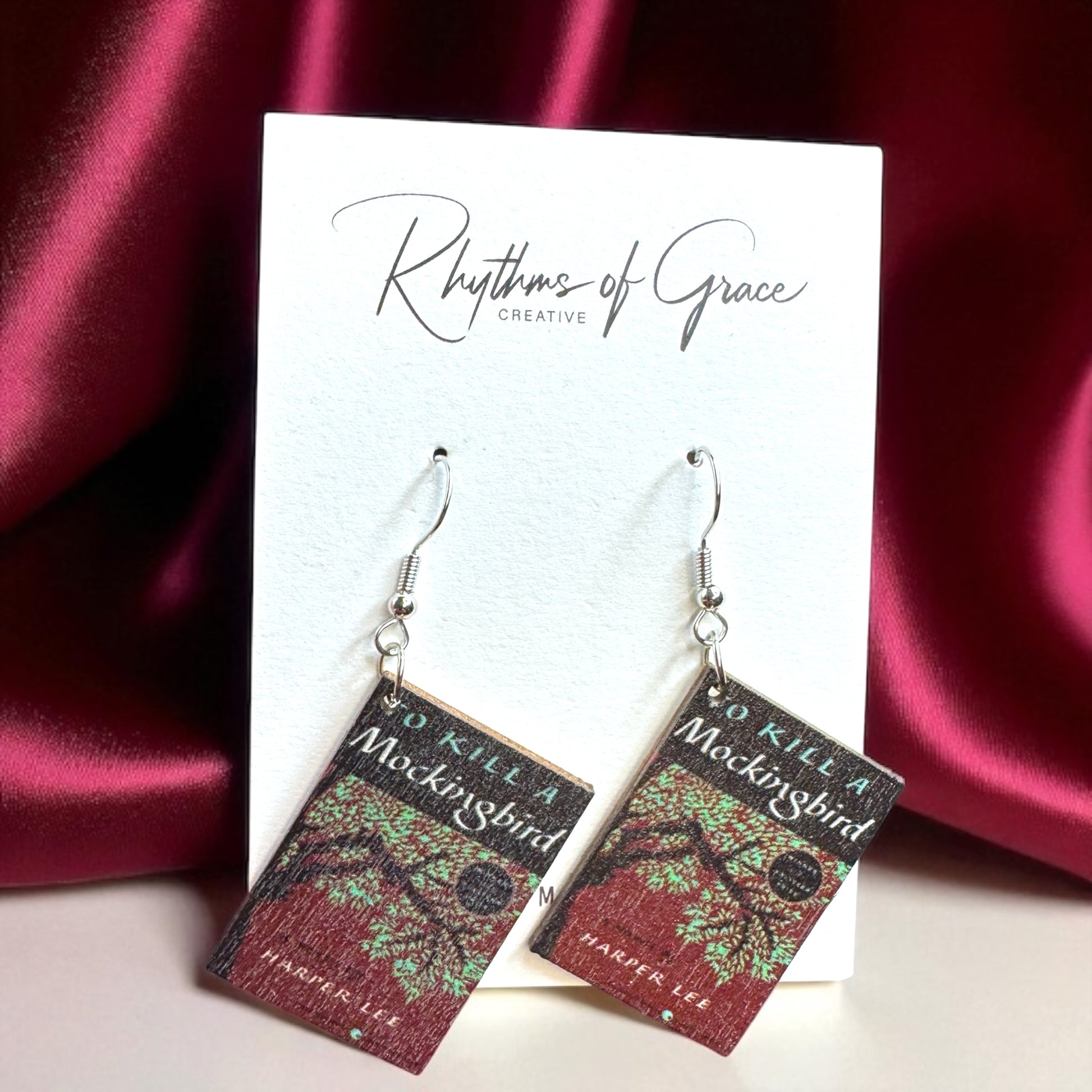 Book Earrings – The Perfect Accessory for Every Literary Lover! 📚 - Rhythms of Grace Creative